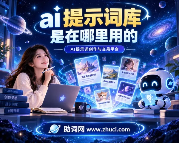 会写提示词的人在悄悄赚钱:助词网把AI经验变成持续收入
